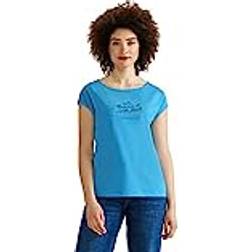 Street One sommarskjorta för kvinnor, Stänkblå