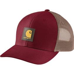 Carhartt Logo Patch keps, Red Carnation