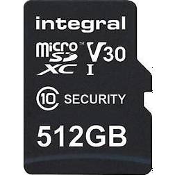 Integral microSDXC Class 10 UHS-I U3 V30 100/60MB/s 512GB