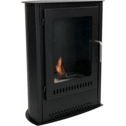 Carson Small Bioethanol Stove Fireplace Black