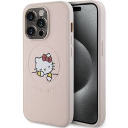 Hello Kitty Debossed Logo MagSafe Case for iPhone 15 Pro