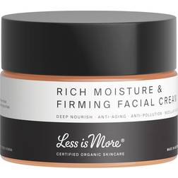 Less is More Organic Rich Moisture & Firming Facial Cream 50ml