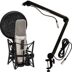 Rode NT2 A large-diaphragm condenser microphone with broadcast arm