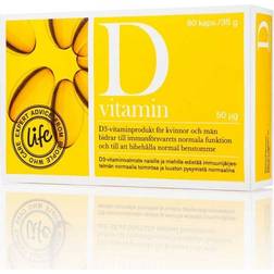 Life D-vitamin mcg 50 st