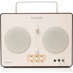 Tivoli Audio SongBook Bluetooth-högtalare med 3 Creme/Brown