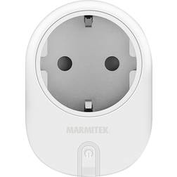 Marmitek Smart me -Power SE -IEC Typ E -Wi-Fi-Netzstecker -15 A -3450 W -Steckdose -Schuko -Zwischenstecker -ein/aus manuell und automatisch app -Kompatibel Amazon Alexa und Google Assistant