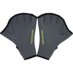 Aqua Sphere Fitness Swim Gloves Grey/Black