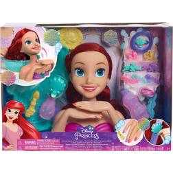 Disney Collection The Little Mermaid Shimmer Spa Ariel Styling Head The Little Mermaid Ariel Toy Playset, One Size No Color