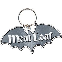 Meat Loaf Keyring Schlüsselanhänger - Bat Logo in 6,2cm