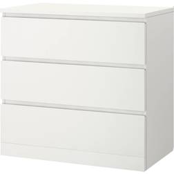 Ikea MALM White Byrå 80x78cm