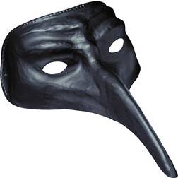 Widmann Halloween black plague doctor style fancy dress masquerade cosplay mask