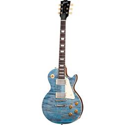 Gibson Custom Colour Series Les Paul Standard 50s, Transparent Ocean Blue Electric Guitar