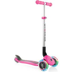 Globber Unisex Youth Primo Foldable Light Up Wheels Tricycle Scooter