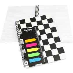 Sense Spiral Notebook A5 Squares with Notes