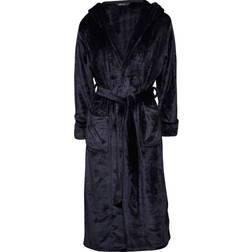 Decoy Long Robe With Hood - Black