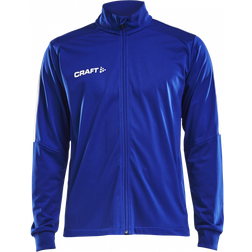 Craft Sportswear Craft Progress Træningsjakke Junior Deep Blue Melange & Hvid 122/128