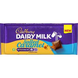 Cadbury Dairy Milk Salted Caramel Chocolate Bar 120g 1pack