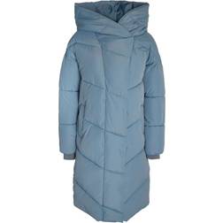 Noisy May Nmtally Long Puffer Jacket - Stormy Weather