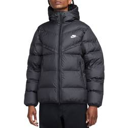 Nike Men's Windrunner PrimaLoft Storm-FIT Hooded Puffer Jacket -Black/Sail