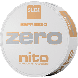 Zeronito Espresso Slim Nikotinfritt Snus 14.7g 1pack