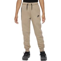 Nike Kid's Sportswear Tech Fleece Pants - Khaki/Black/Black