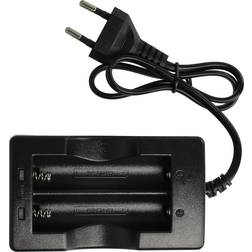 VHBW Charger for 17670, 18650 Compatible