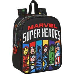 Safta Marvel Avengers Super Heroes Backpack - Black