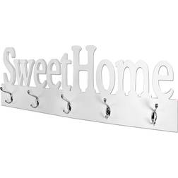 Sweet Home White/Chrome Klädkrok 74cm