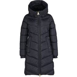 Barbour International Boston Longline Quilted Jacket - Classic Black