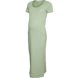 Mamalicious Maternity Dress Green/Smoke Green (20019431)
