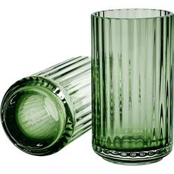 Lyngby Blown Glass Green Vas 12.5cm