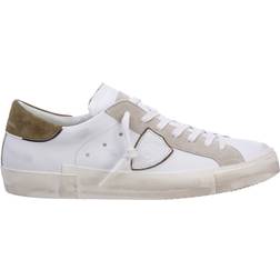Philippe Model PRSX Low-Top Suede M - White/Green