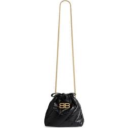 Balenciaga Crush XS Tote Bag - Black