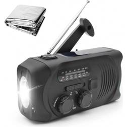 OEM Crank radio + Free Emergency Blanket Powerbank