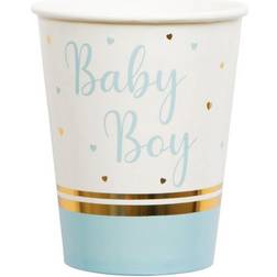 Paper Cups Baby Boy 250ml 8-pack