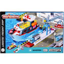 Majorette Creatix Maersk Freight Ship