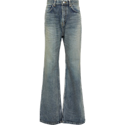 Balenciaga Mid Rise Flared Jeans - Pale Blue