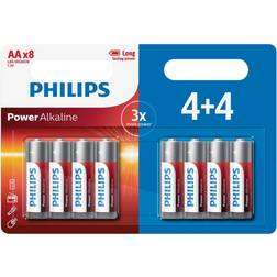 Philips Power Alkaline AA 8-pack
