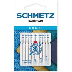 Schmetz Basic Combi 4 Universal 2 Stretch 2 Jeans 1 Twin Needles