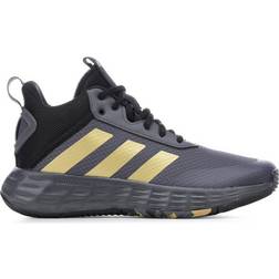 adidas Kid's Ownthegame 2.0 - Grey Five/Matte Gold/Core Black