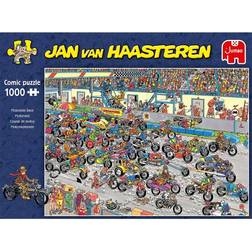 Jumbo Jan Van Haasteren Motorbike Race 1000 Pieces