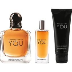 Emporio Armani Stronger with You Gift Set EdT 100ml + EdT 15ml + Shower Gel 75ml