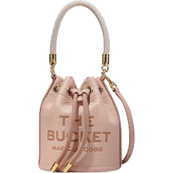 Marc Jacobs The Leather Mini Bucket Bag - Rose
