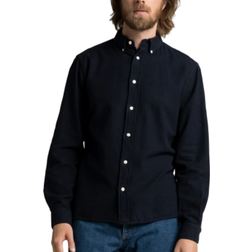 ASKET The Flannel Shirt - Dark Navy