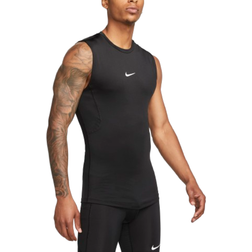 Nike Pro Dri-FIT Sleeveless Top Men - Black/White