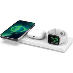 Belkin BoostCharge Pro 3-in-1 Wireless Charging Pad with Official MagSafe 15W