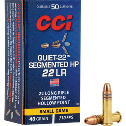CCI Quiet-22 Segmented HP 22LR