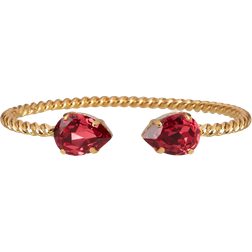 Caroline Svedbom Mini Drop Bracelet - Gold/Red