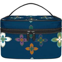 JRHEJTFZ Stylish Cosmetic Storage Bag - Blue