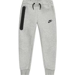 Nike Junior Tech Fleece Pants - Dark Gray Heather/Black/Black (FD3287-063)
